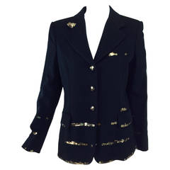 Moschino Cheap & Chic caged sequin jacket
