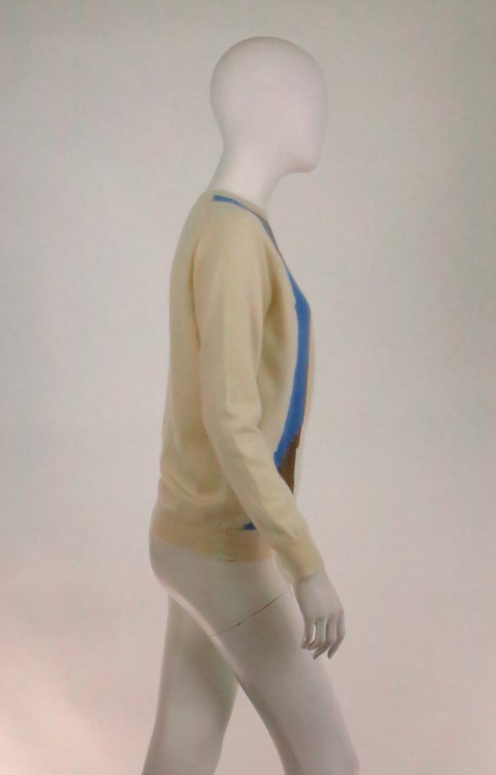Cashmere colour block sweater Vintage Pringle of Scotland Cashmere colour block sweater Vintage Pringle of Scotland