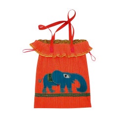 Vintage Issey Miyake Pleats Please Elephant tote bag
