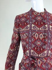 Tapestry coat in a Moorish design pattern Saks 5th Ave. 1960s