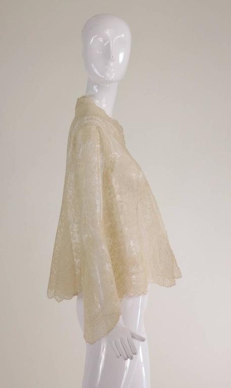 Victorian Handmade Chantilly Lace  Jacket main image 1