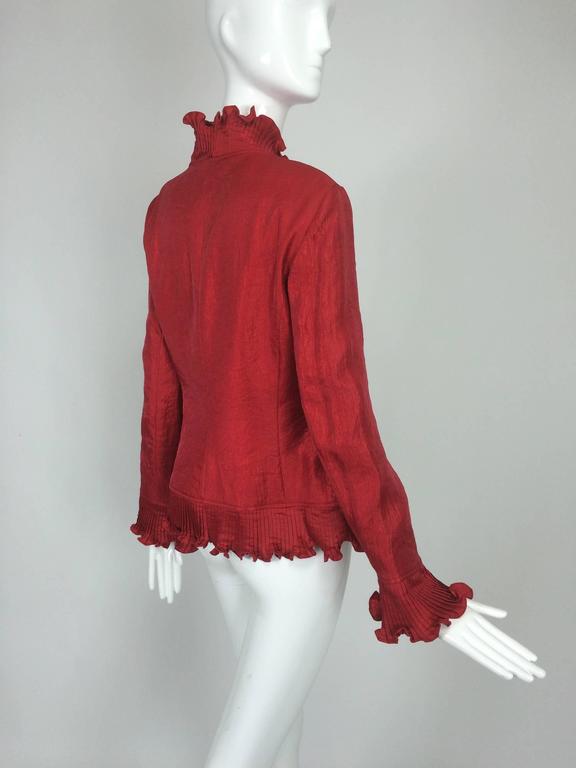 red evening jacket