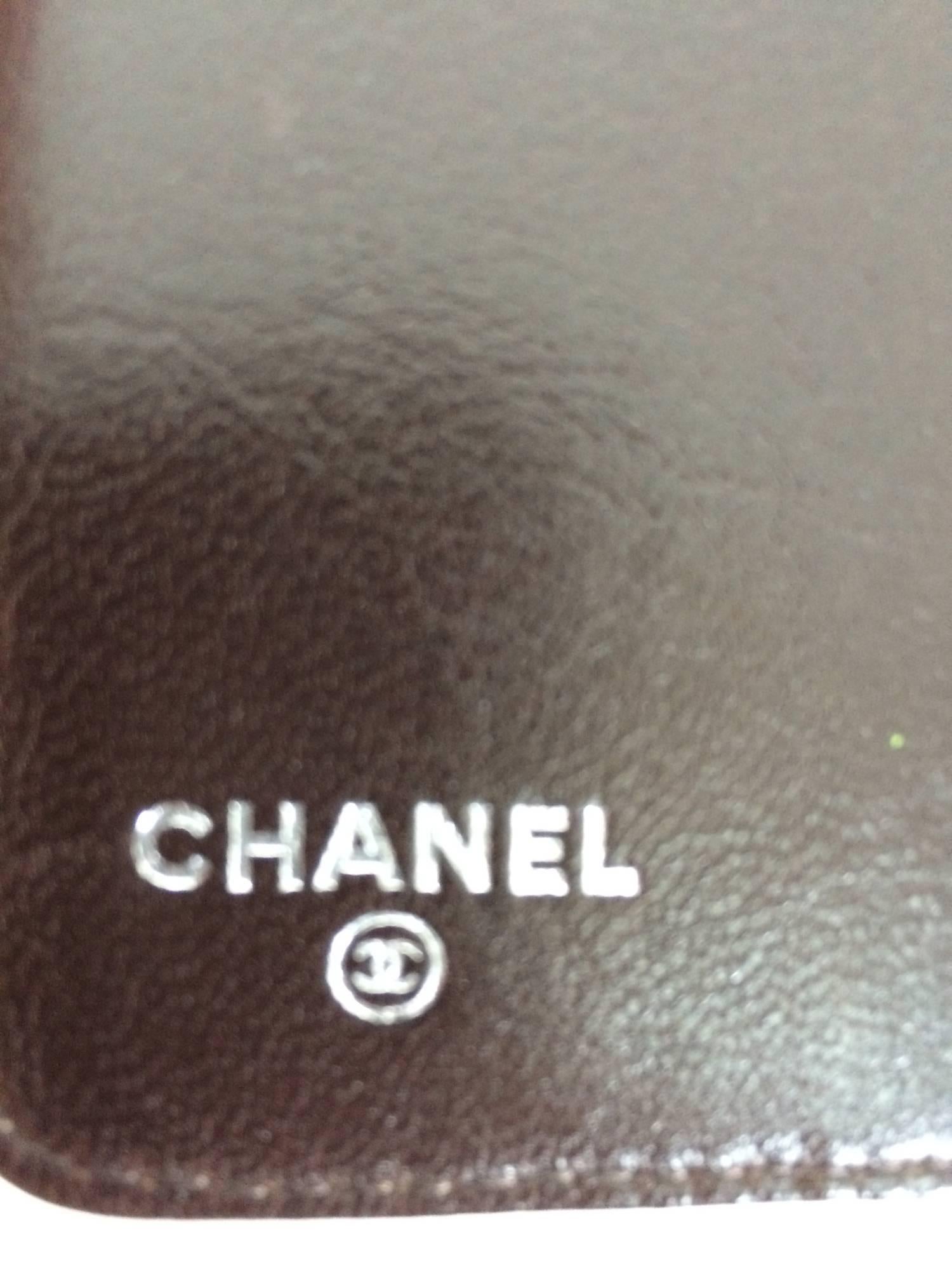 Chanel quilted leather datebook 2009 unused  2
