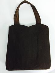Corde 1940s unique chocolate brown genuine corde handbag