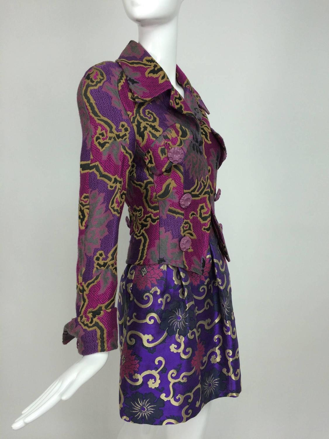 Brocade Satin Midi Top 60571