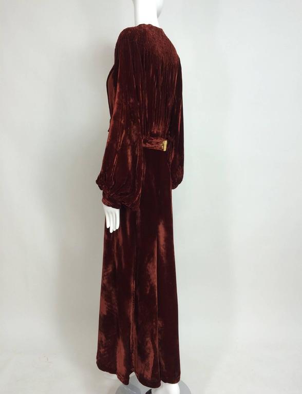 1930s silk robe