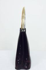 Cartier Trinity Burgundy stripe suede handbag & matching agenda