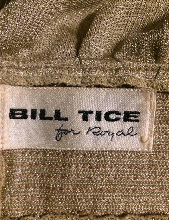 1970s Green Liquid Velvet Bill Tice Maxi main image 1