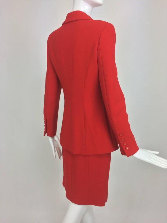 red chanel suit