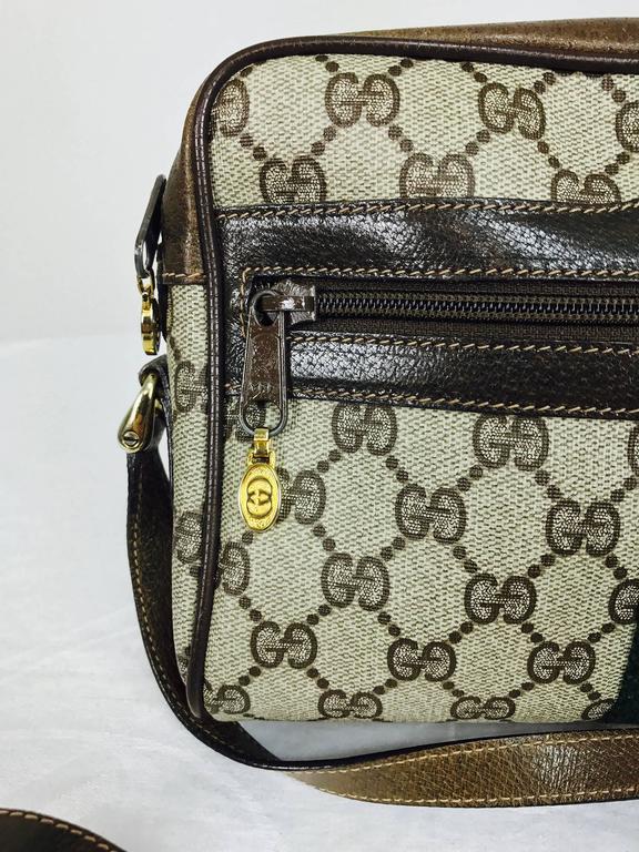 Vintage Gucci Accessory Collection Ophidia GG Logo Canvas Cross