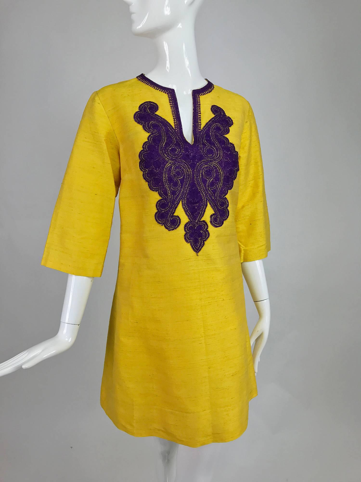 saffron tunic