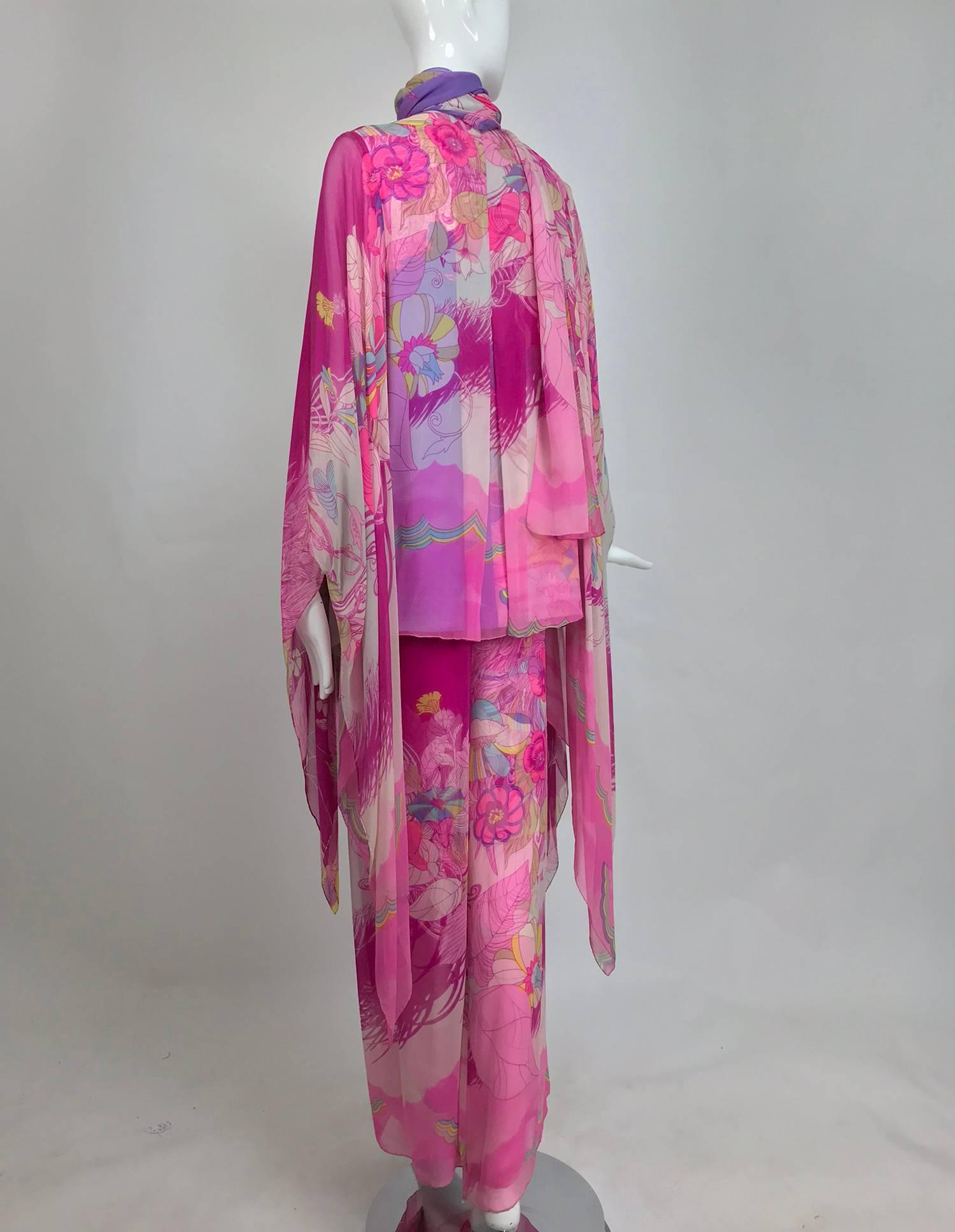 silk kimono set
