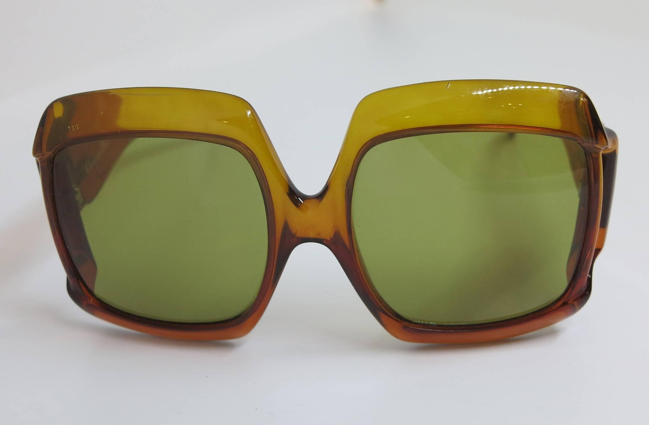 dark amber sunglasses