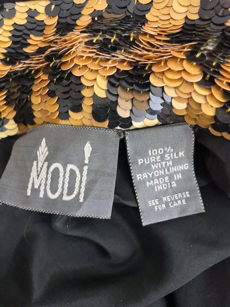 Modi Novelty Sequined Leopard Bomber jacket 1980s For Sale at 1stDibs