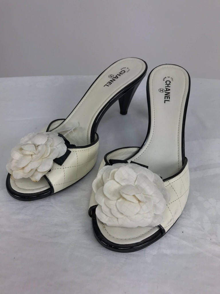 cream suede mules