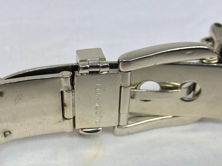 1970s Blue & Gold Gucci Enamel Belt