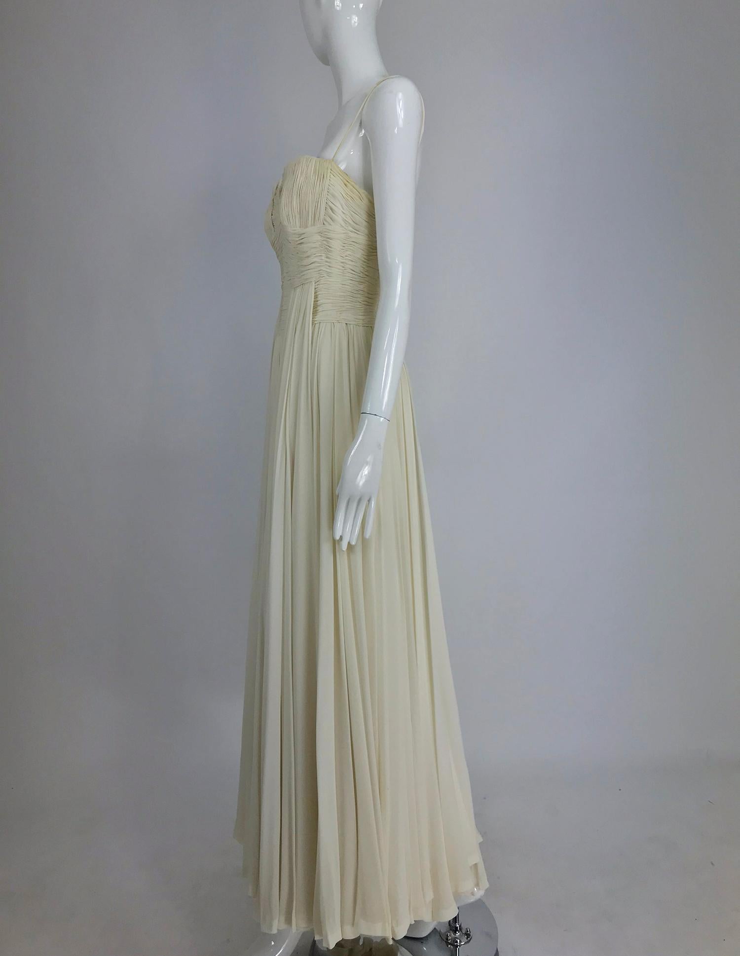 fernanda strapless evening gown