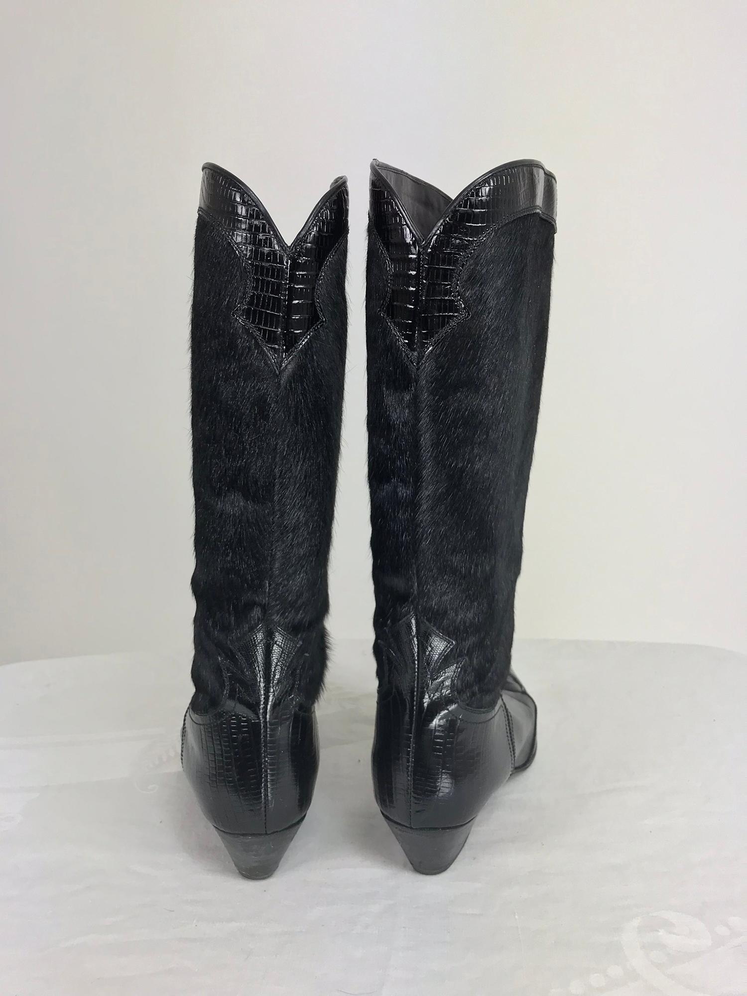 1980s cowboy boots