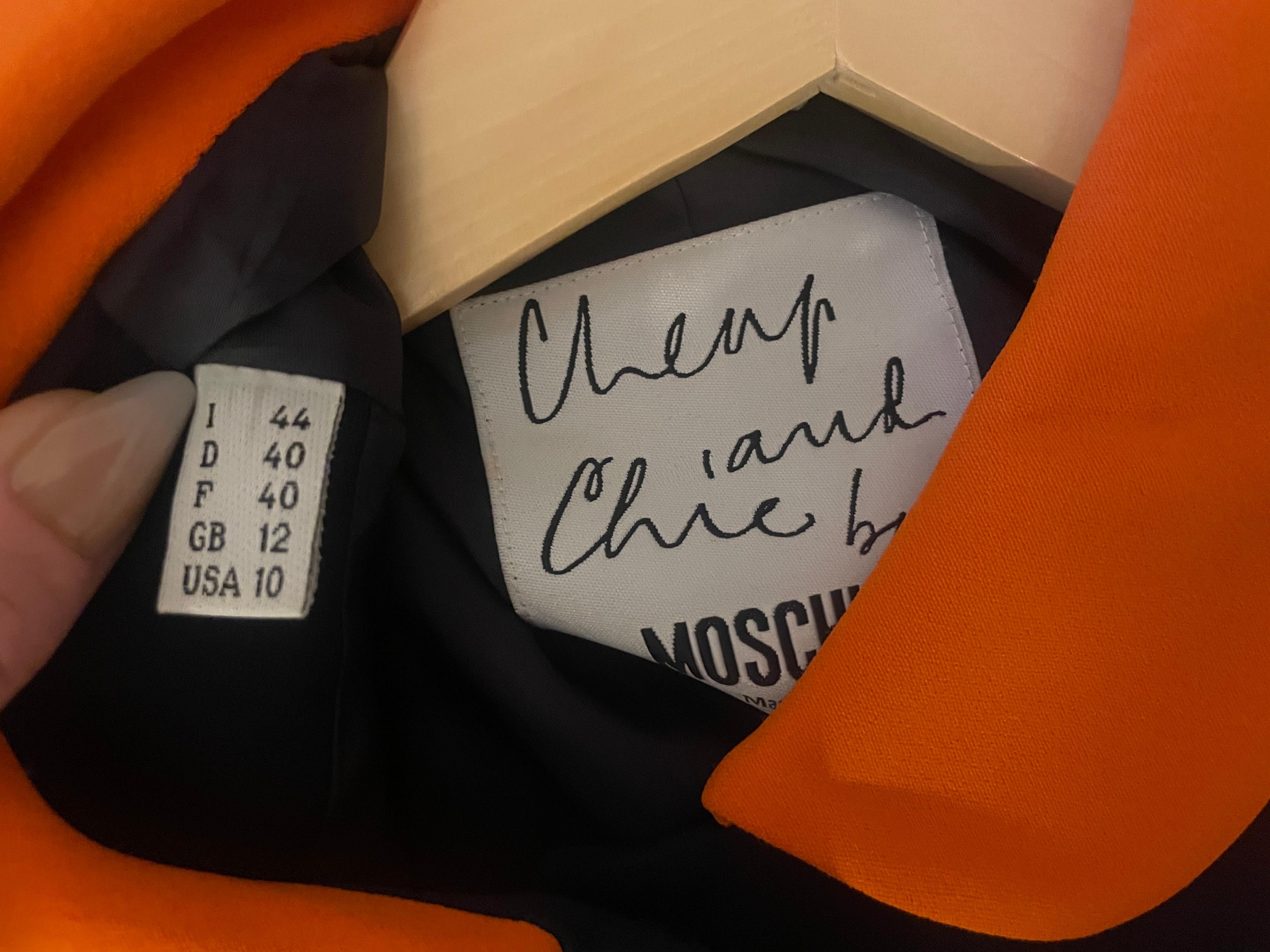 Vintage 1990s Moschino Cheap&Chic suit 3