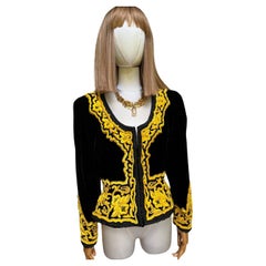 Oscar de la Renta Perlenbesetzte Haute Couture-Jacke, Kollektion H/W 1988