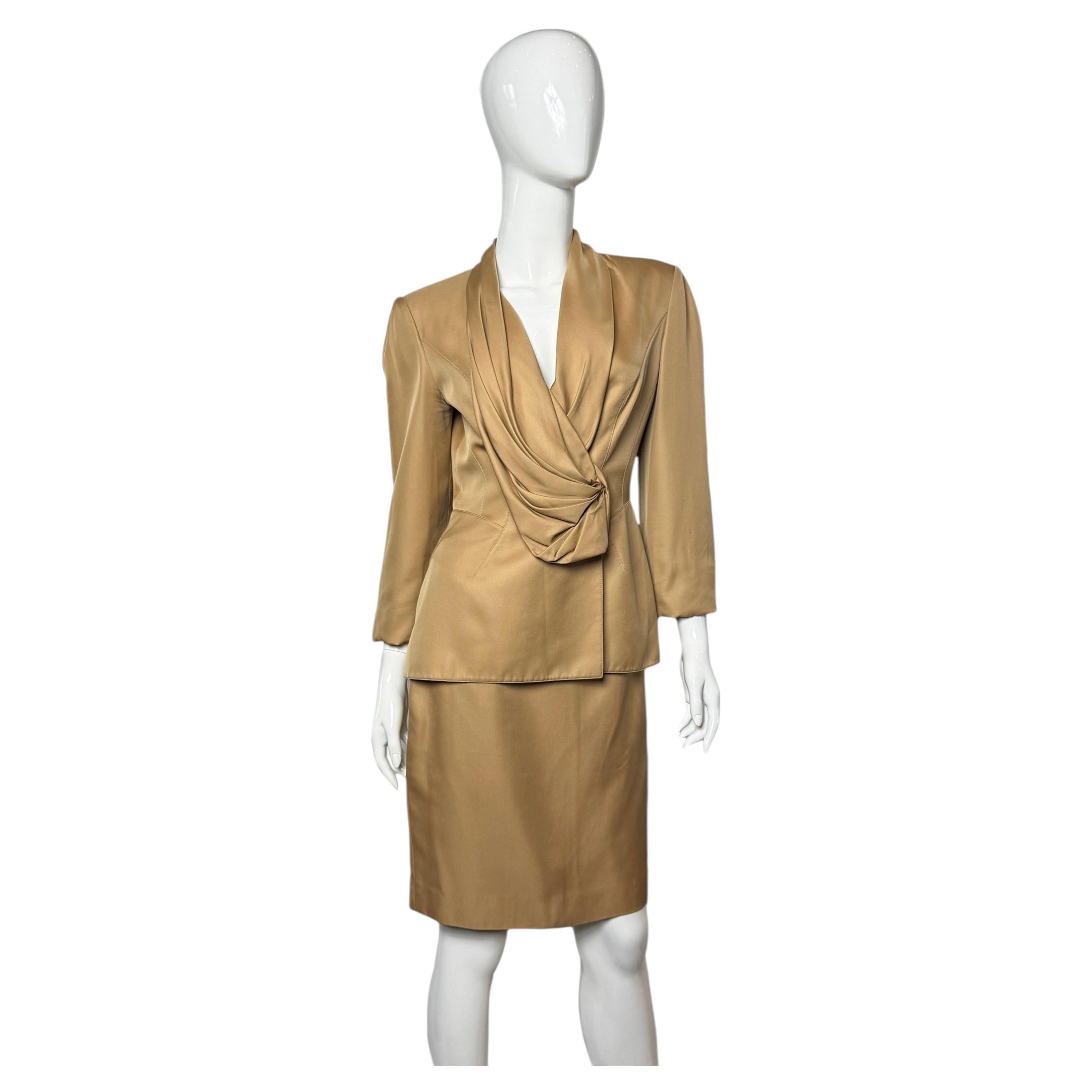 Thierry Mugler vintage skirt set, 2001 For Sale