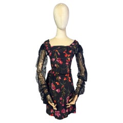 Dolce & Gabbana dress with lace sleeves