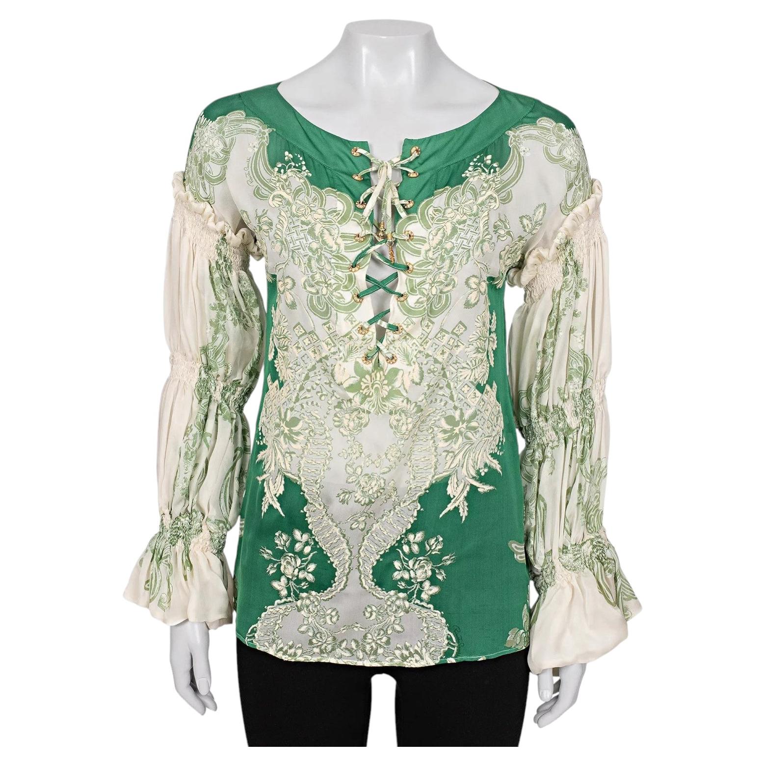 Camicetta di seta Roberto Cavalli in vendita