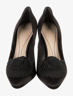 Giorgio Armani satin pumps