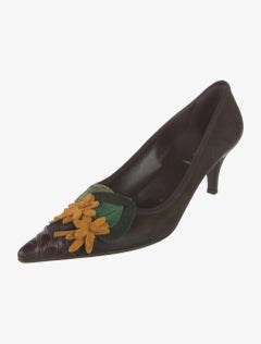 Prada leather pumps