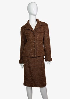 Vintage Chanel tweed skirt set, Collection F/W 1998