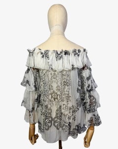 Roberto Cavalli silk top
