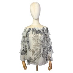 Top de seda de Roberto Cavalli