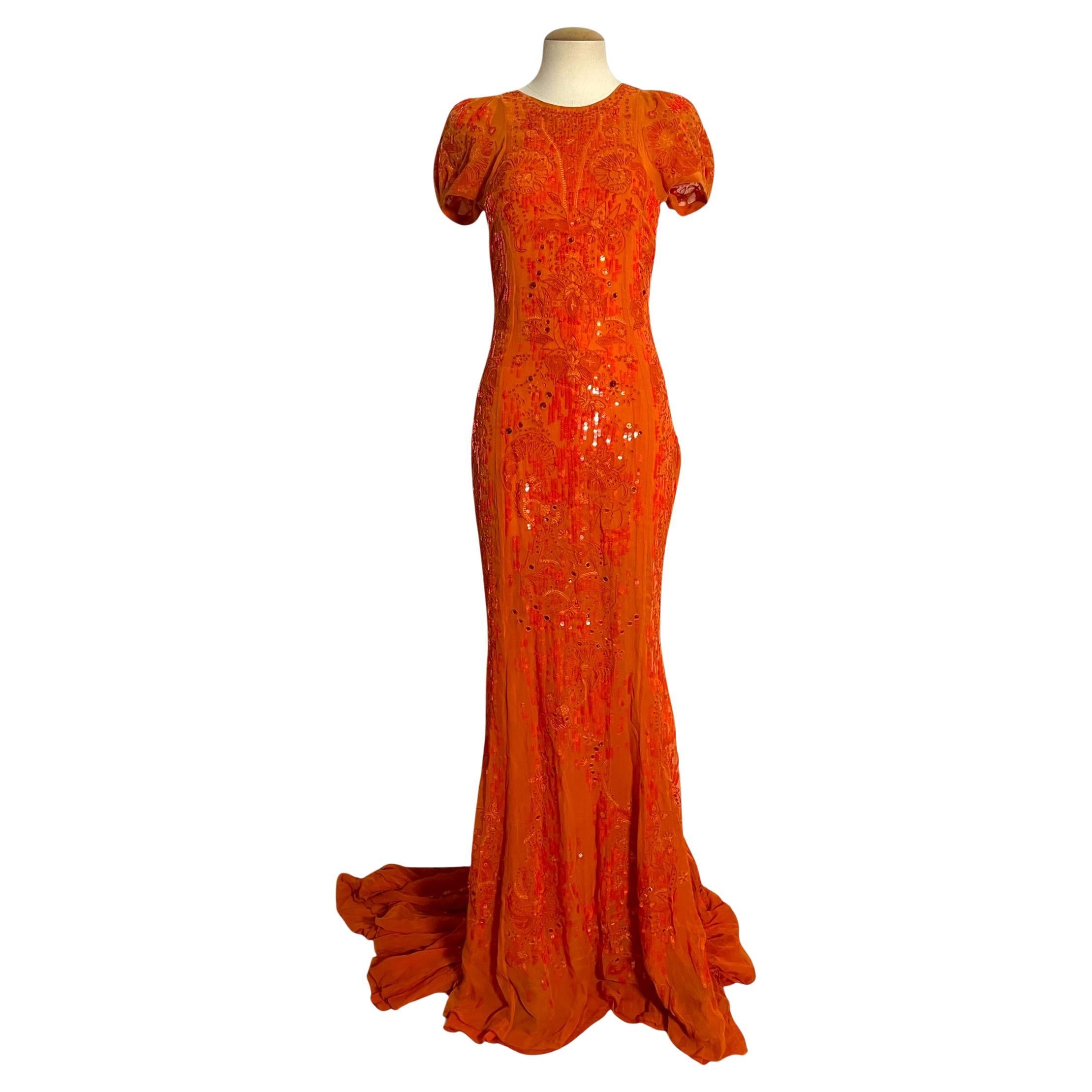 Roberto Cavalli Verschönertes Kleid, 2009, Neu mit Tags