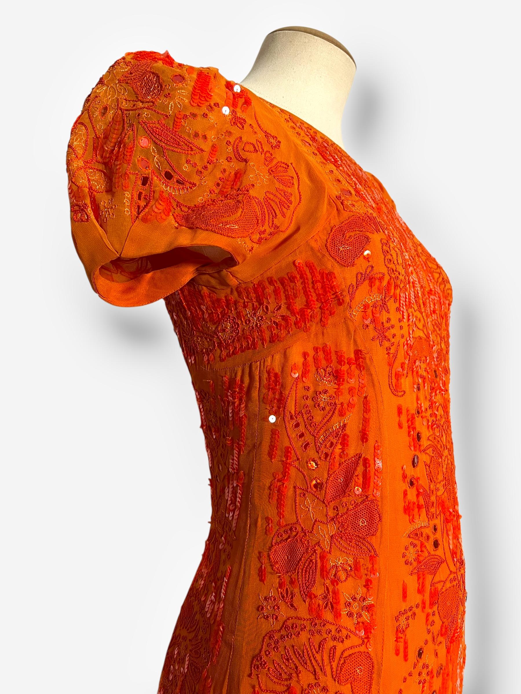 Robe à ornements Roberto Cavalli, 2009, neuve avec étiquettes en vente 1