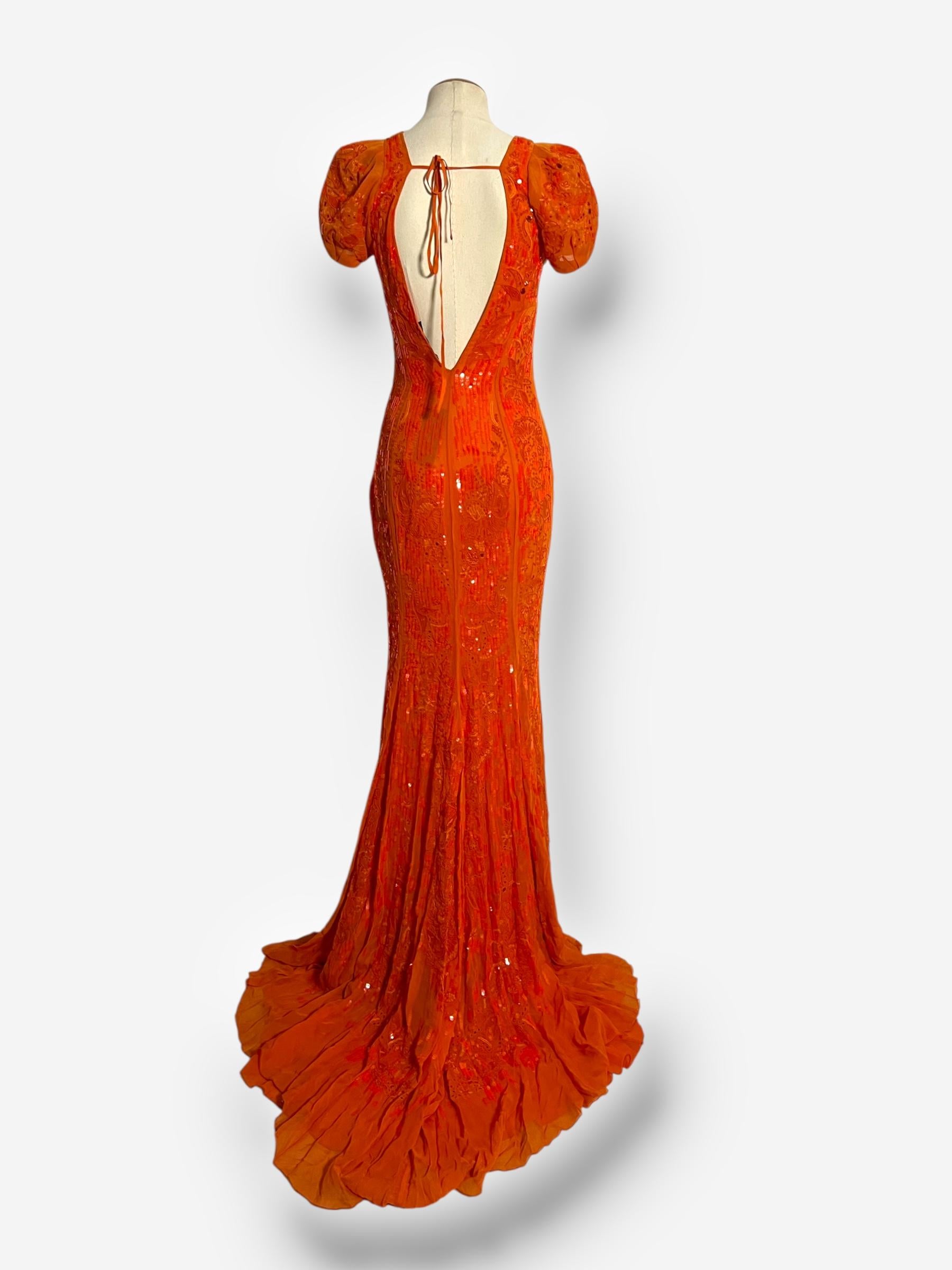 Robe à ornements Roberto Cavalli, 2009, neuve avec étiquettes en vente 3