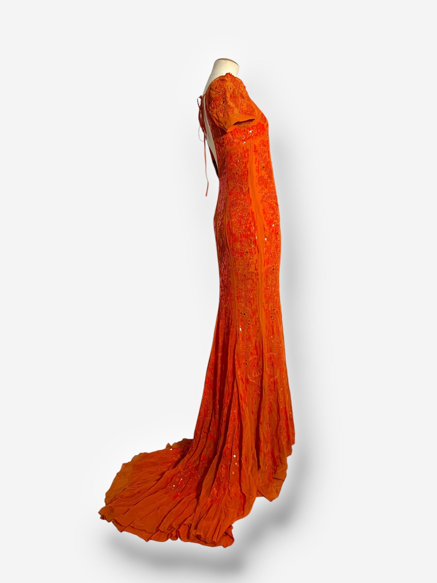 Robe à ornements Roberto Cavalli, 2009, neuve avec étiquettes en vente 5