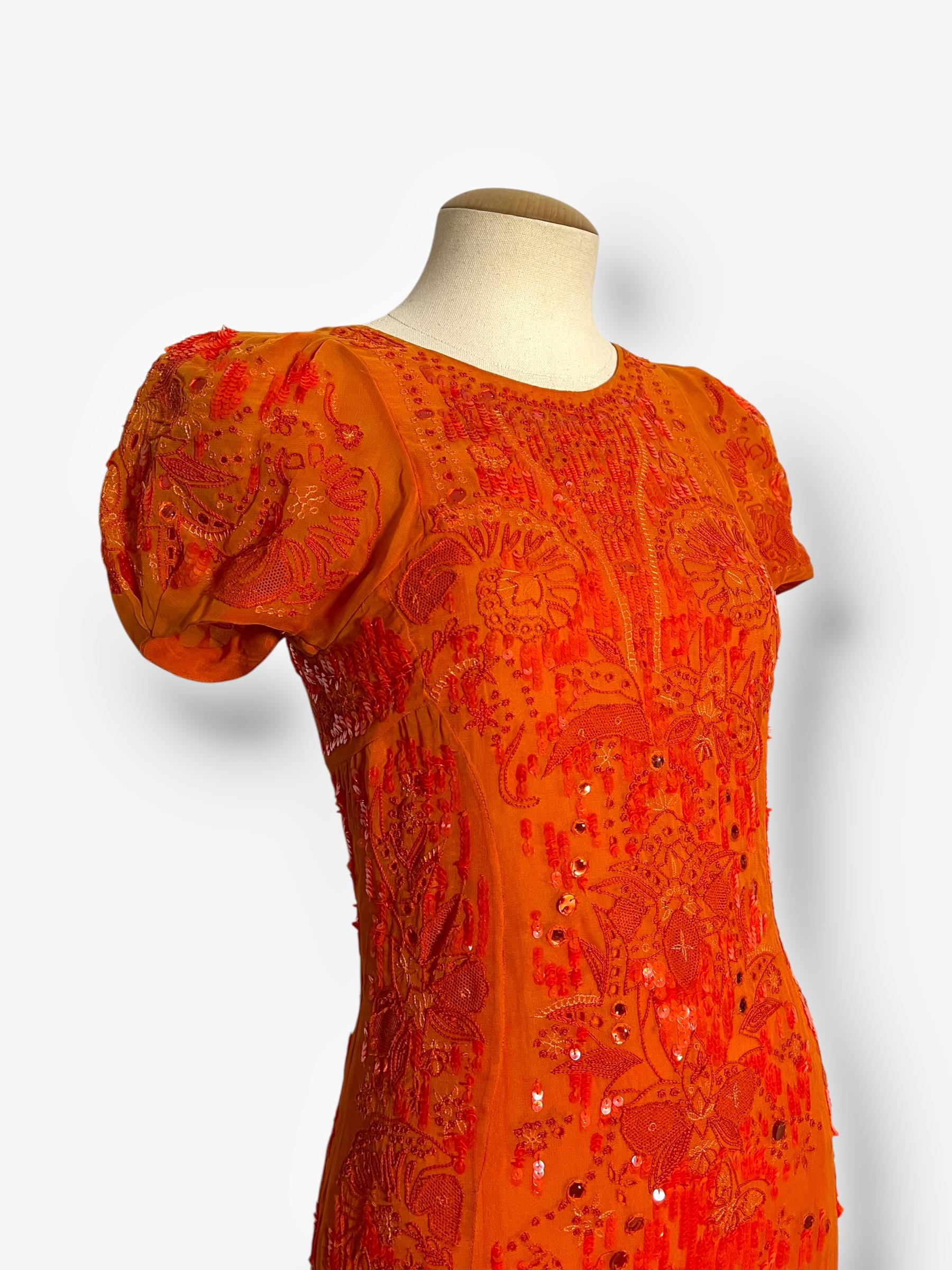 Robe à ornements Roberto Cavalli, 2009, neuve avec étiquettes en vente 4