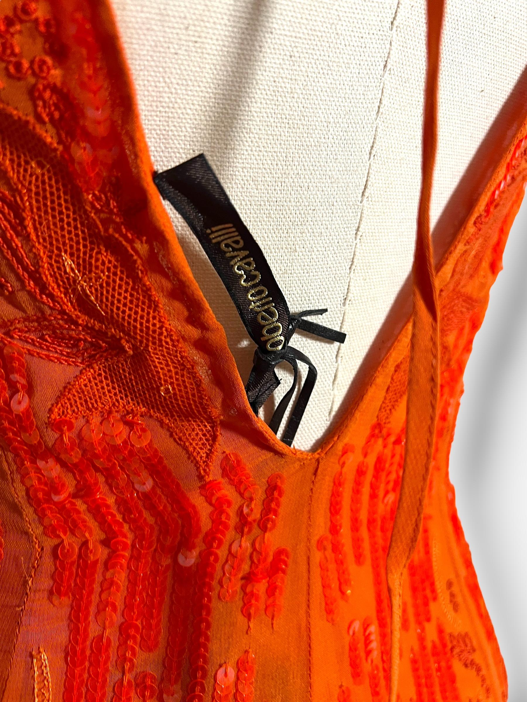 Robe à ornements Roberto Cavalli, 2009, neuve avec étiquettes en vente 7