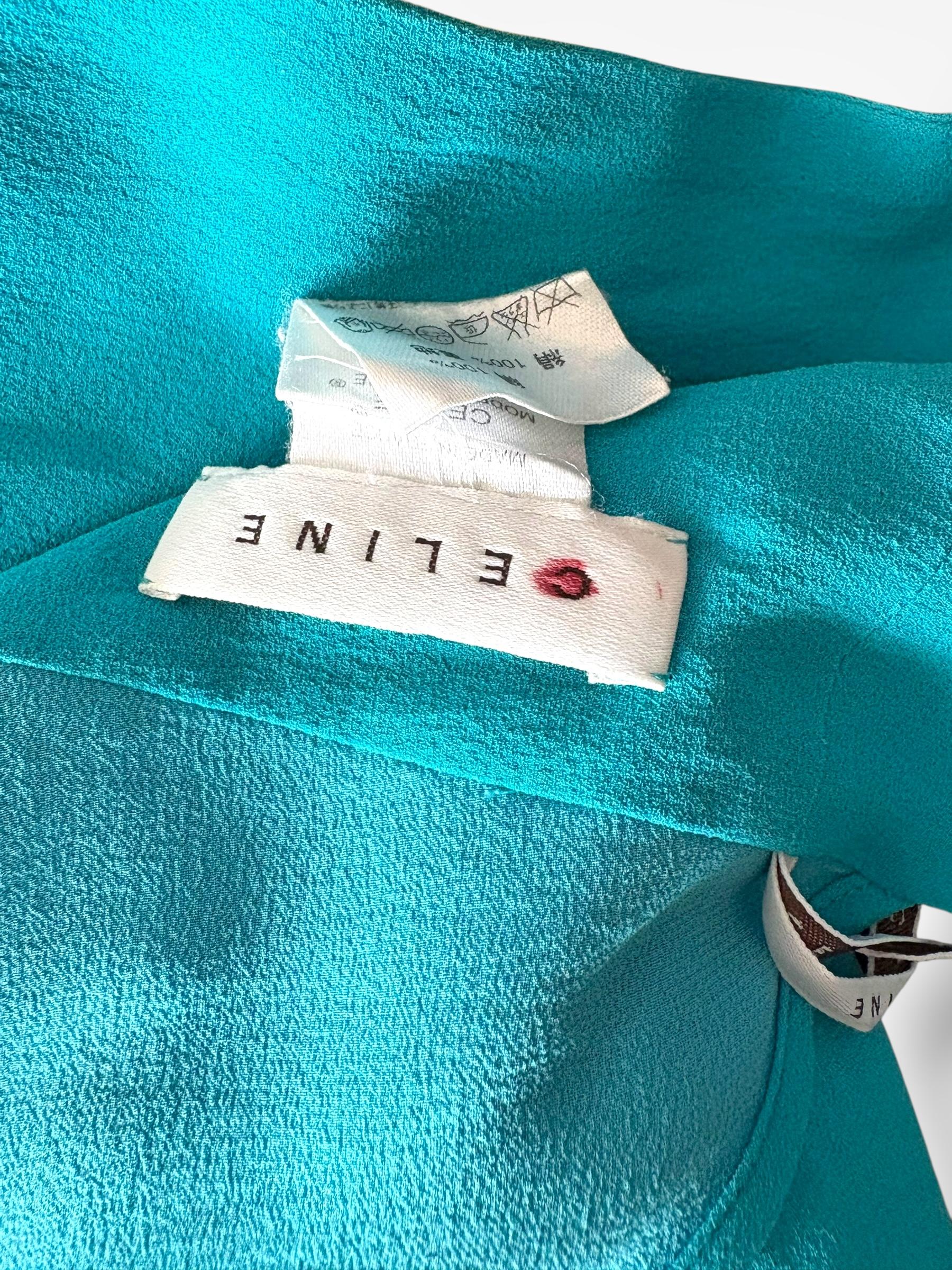 Top cache-cœur à pompons vintage 2004 Céline by Michael Kors en vente 1