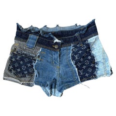 Louis Vuitton Patchwork Denim Shorts, 2007