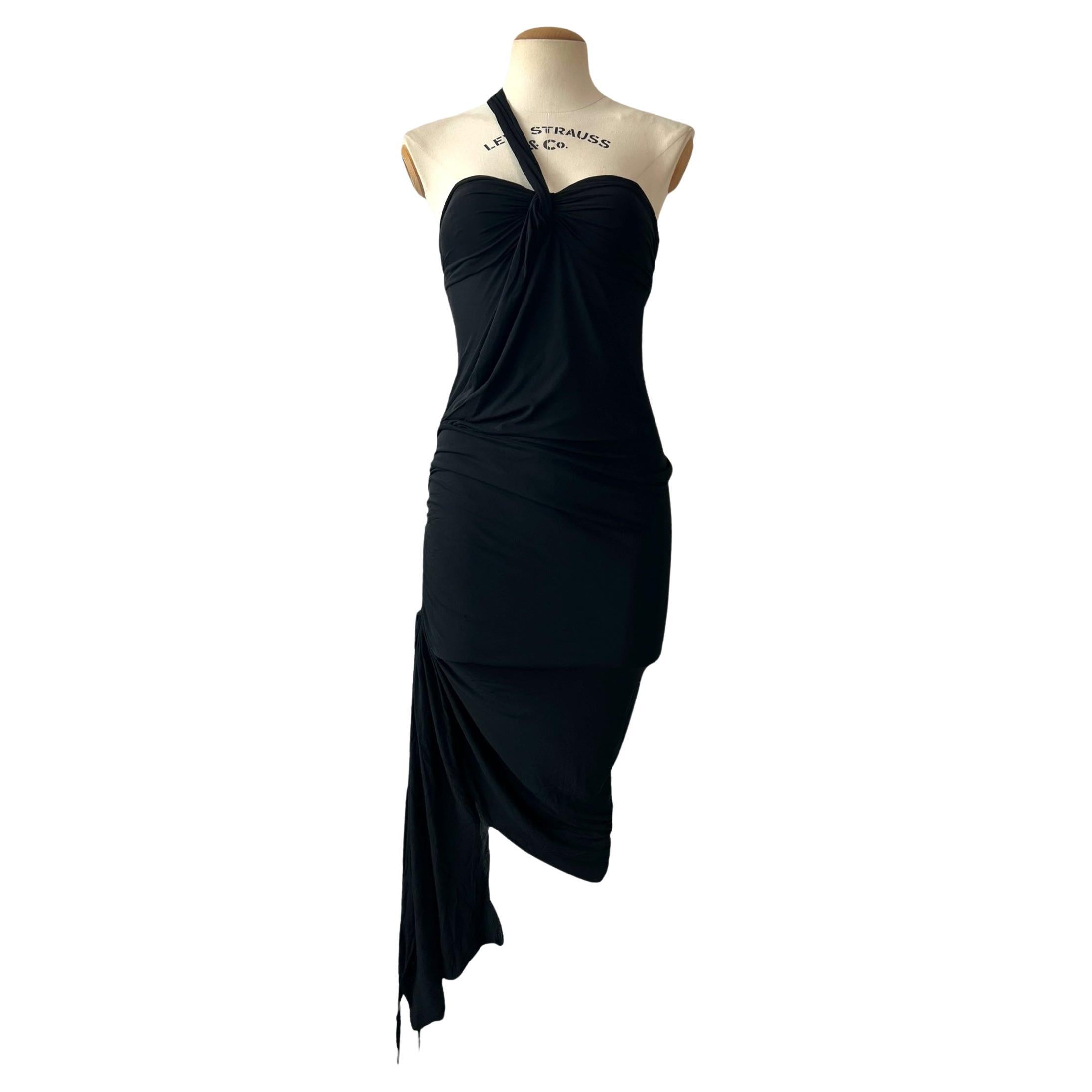 Robe en soie drapée d'Emanuel Ungaro, printemps/été 2004u2028