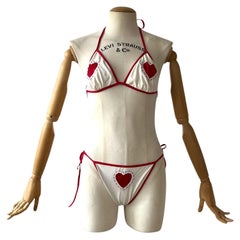 Moschino Heart Bikini Set, circa 2001
