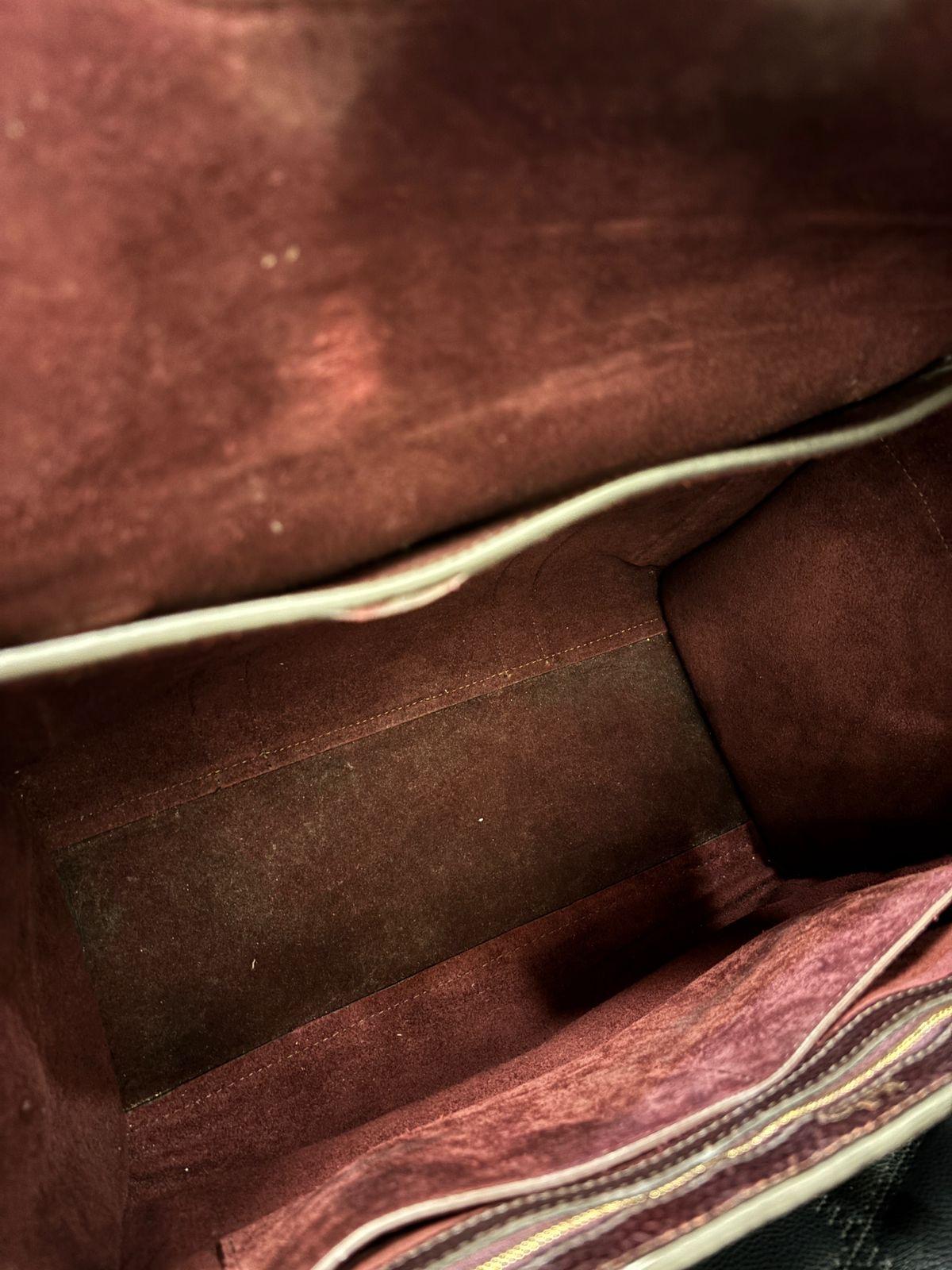 Nero Tote Bayswater in pelle marrone di Mulberry