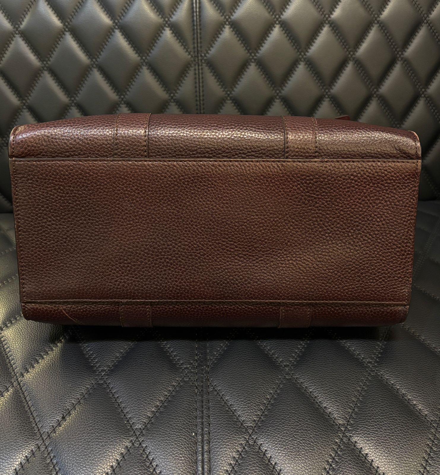 Tote Bayswater in pelle marrone di Mulberry 7