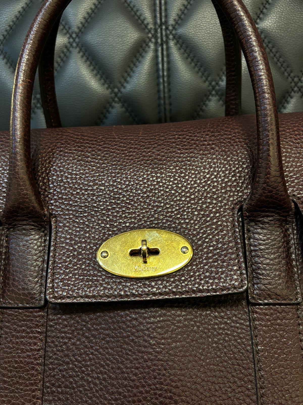 Tote Bayswater in pelle marrone di Mulberry 3