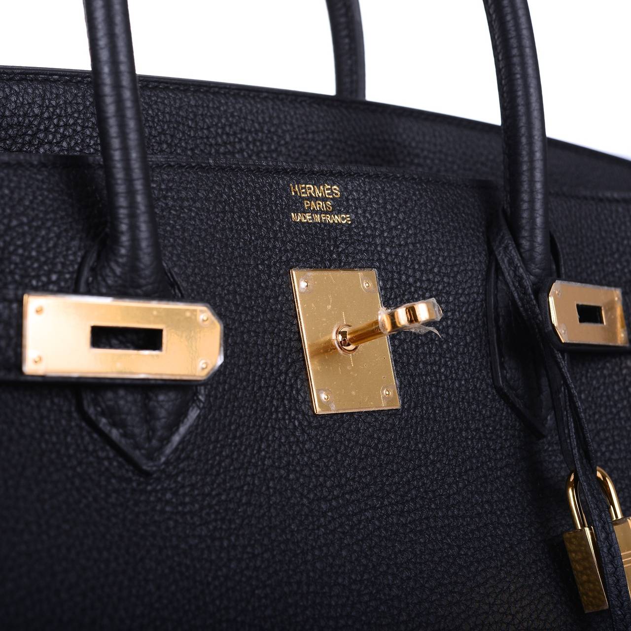 URBAN LEGEND! HERMES BIRKIN BAG BLACK 40cm WITH TOGO GOLD HARDWARE In New Condition For Sale In NYC Tri-State/Miami, NY