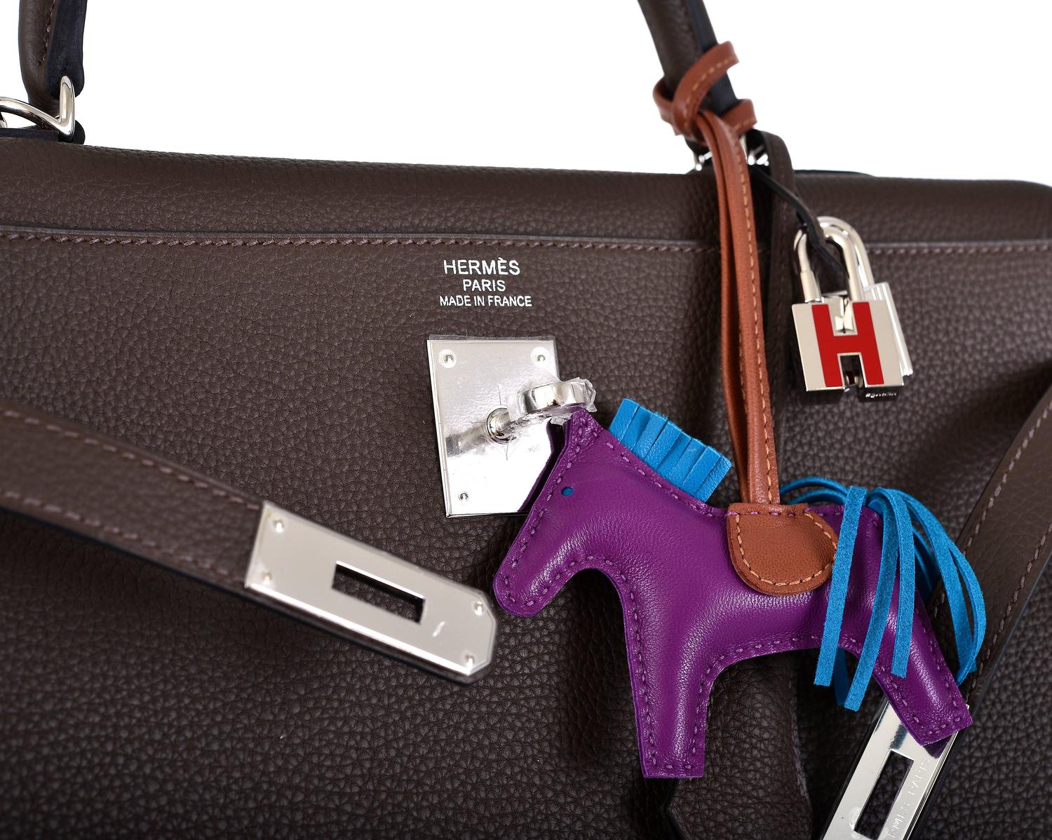 HERMES KELLY BAG 35CM ECORCE BROWN WITH PHW TOGO JaneFinds at 1stdibs