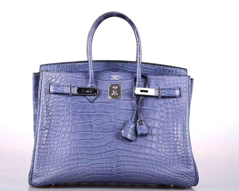 Magical And ONLY On JF \u2013 Hermes Birkin Bag 35Cm Blue Brighton ...