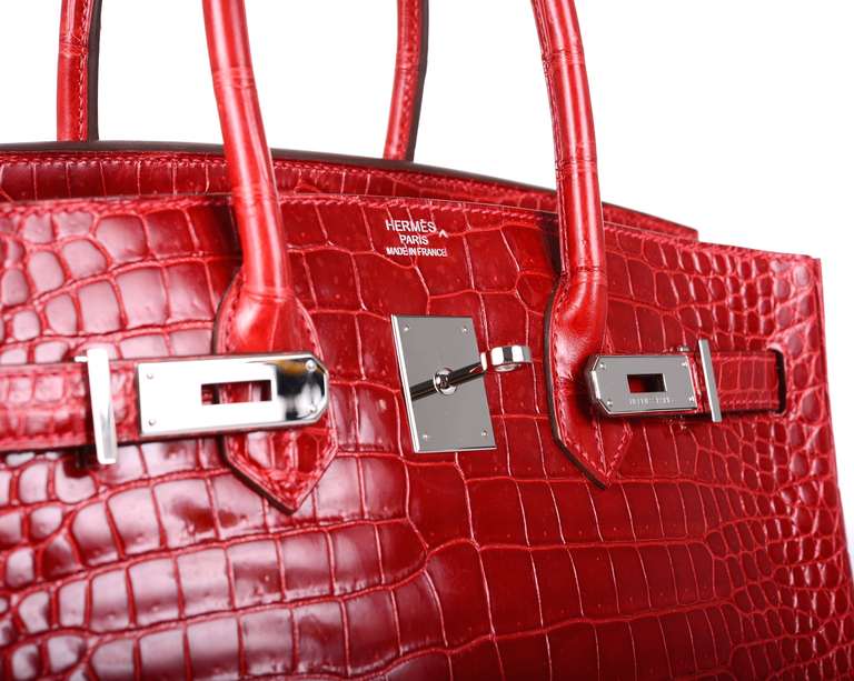 hermes birkin red, birkin bag look alike