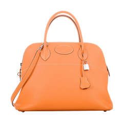 HERMES BOLIDE MOUTARDE 37cm PHW JaneFinds